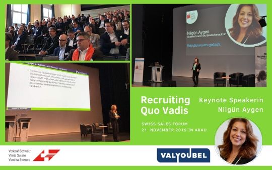 ValYouBel am 21.11.2019 SwissSalesForum Event 